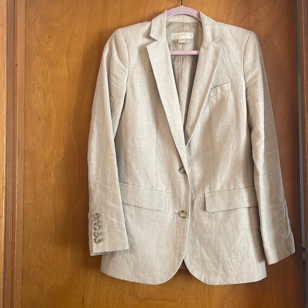 100% Linen Michael Kors Blazer.